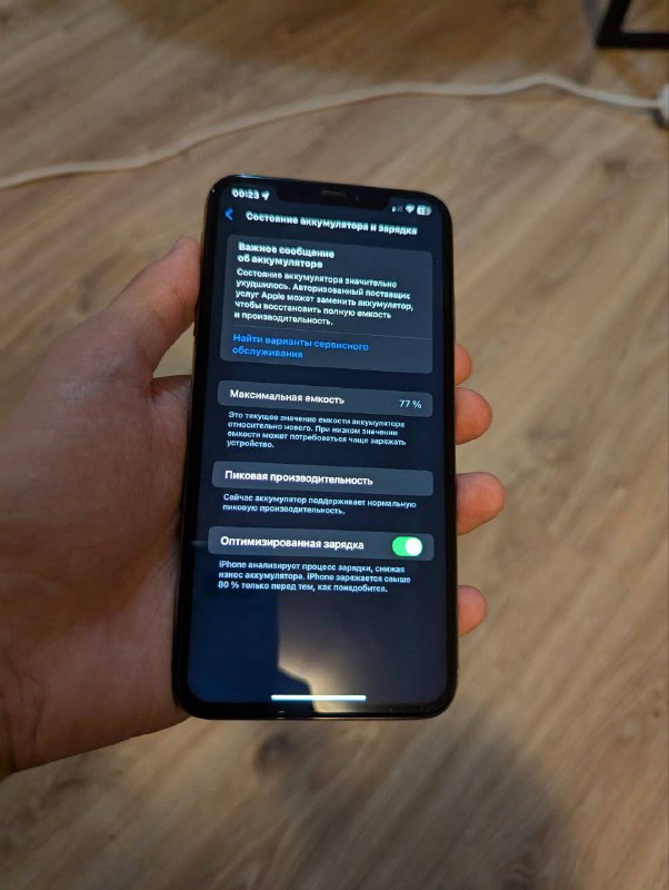 Золотой iPhone XS Max 256GB 3