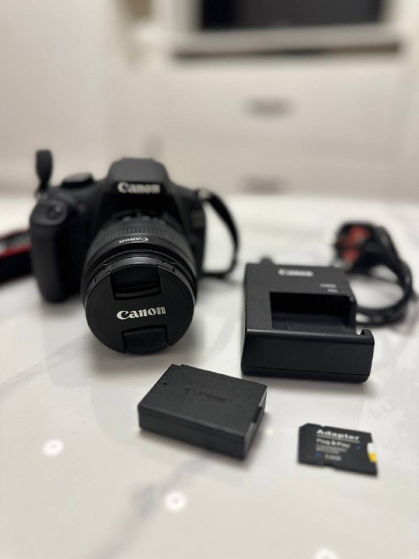 Canon EOS 1200d, объектив Canon 75-300 mm, сумка Canon EOS