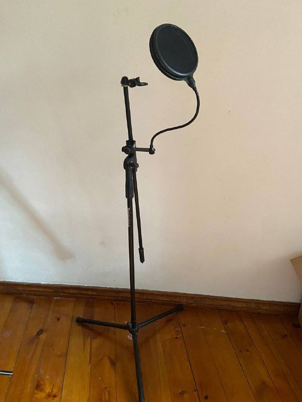 кольцевая лампа, миди-клавиатура m-audio keystation, стойка для микрофона 6