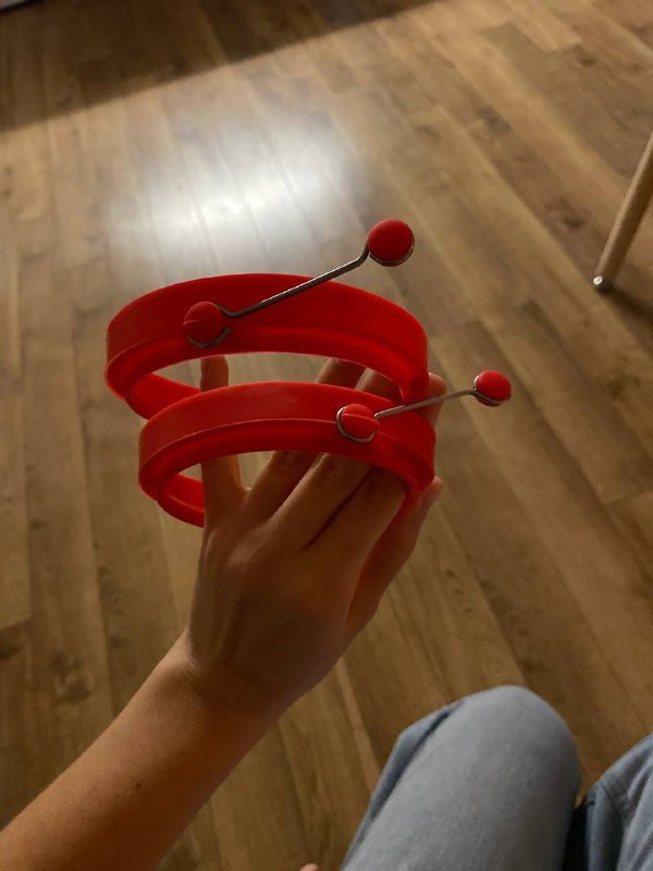 Формы для жарки яиц круглые две штуки 2