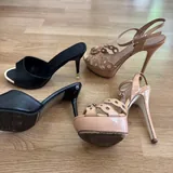 Женская одежда, сумка, комплект белья, каблуки 7
