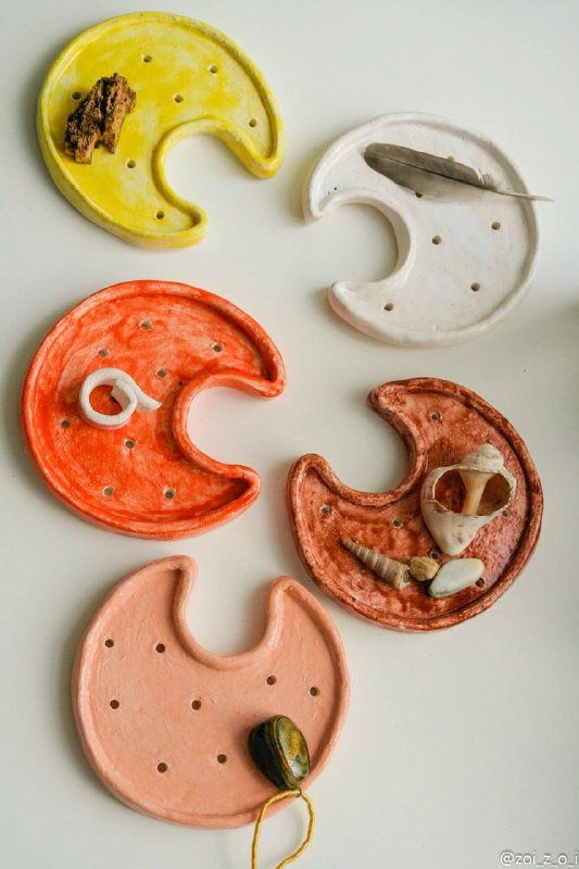 Мыльницы или подставки под благовония ручной работы