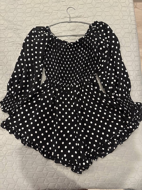 Платье в квадратик, Комбез в горошек, Юбка 3