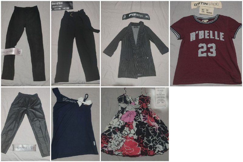 Пакет женских вещей размеры xxs-s