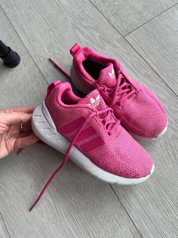 Кроссовки Adidas розовые женские размер 30 5