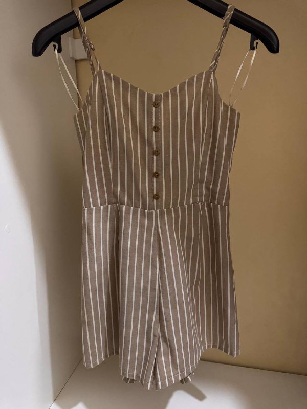 Майка белая, комбинезон, юбка-шорты, размер S 2