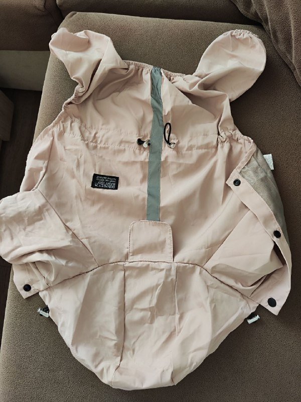 Плащ-комбинезон водоотталкивающий для собаки 35 см 1