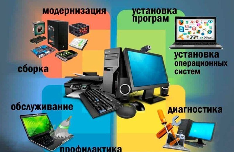 Ремонт и обслуживание компьютерной техники