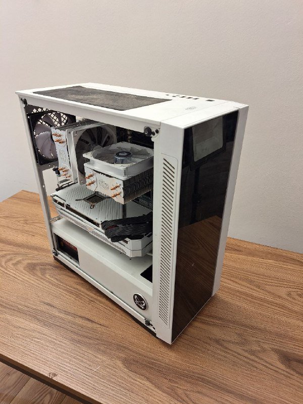 ПК сервер-воркстейшн с RTX 3090 24GB, Xeon E5-2697 v2, 64GB RAM, SSD 2TB + 240GB