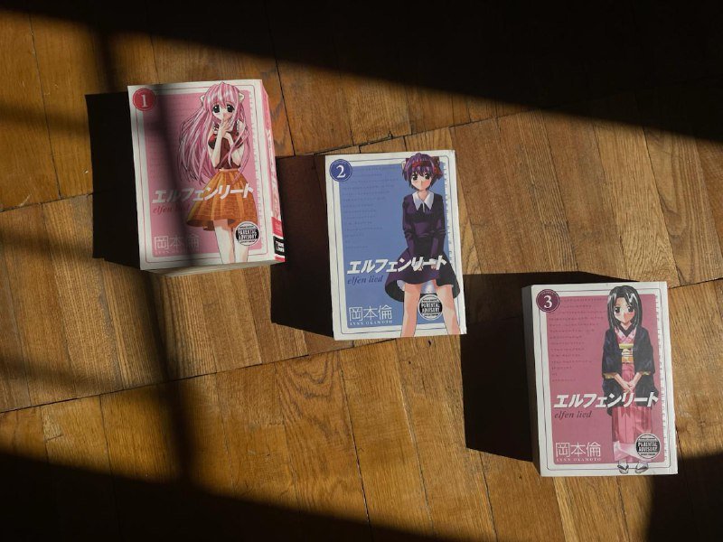 Манга Эльфийская Песнь и Акира, 7 книг