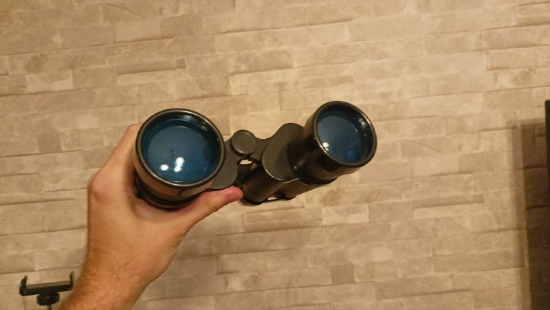 Бинокль-фляга с двумя отсеками для напитков 3