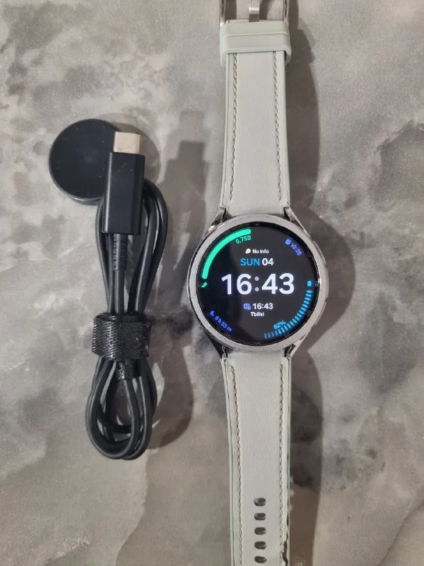 Годинник Samsung Watch 6 Classic із зарядним пристроєм 1
