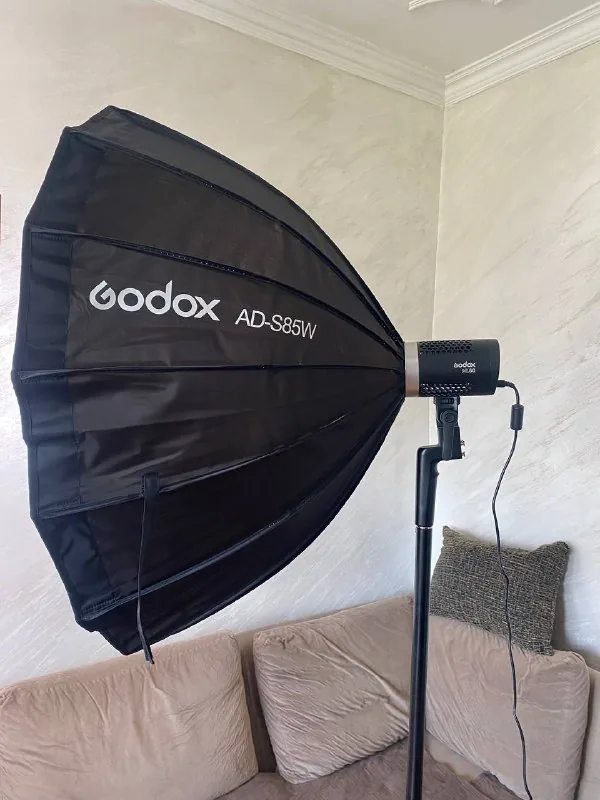 Godox ML60 свет, софтбокс AD-S85W, штатив, сумка 1