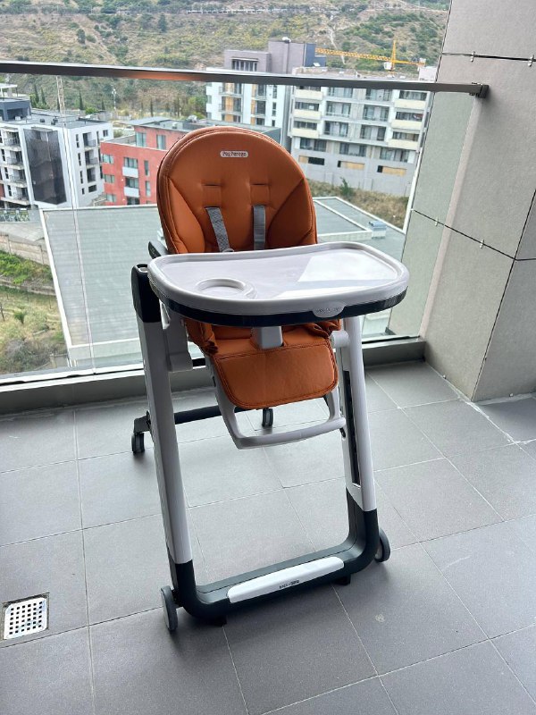 Раскладушка, Пароварка TEFAL, Микроволновка GORENJE, Кроватка-манеж, Стул Peg Perego 7