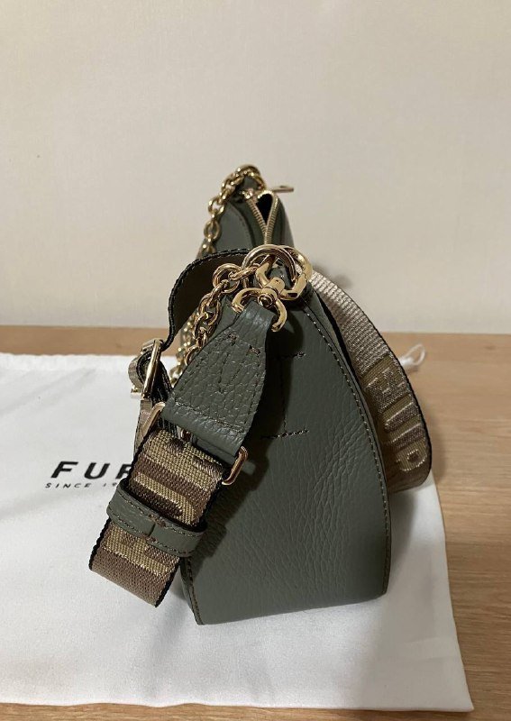 Кожаная сумка Furla 2