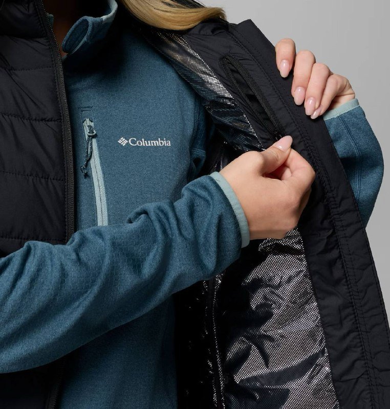 Женский жилет Columbia черный, размер S 5