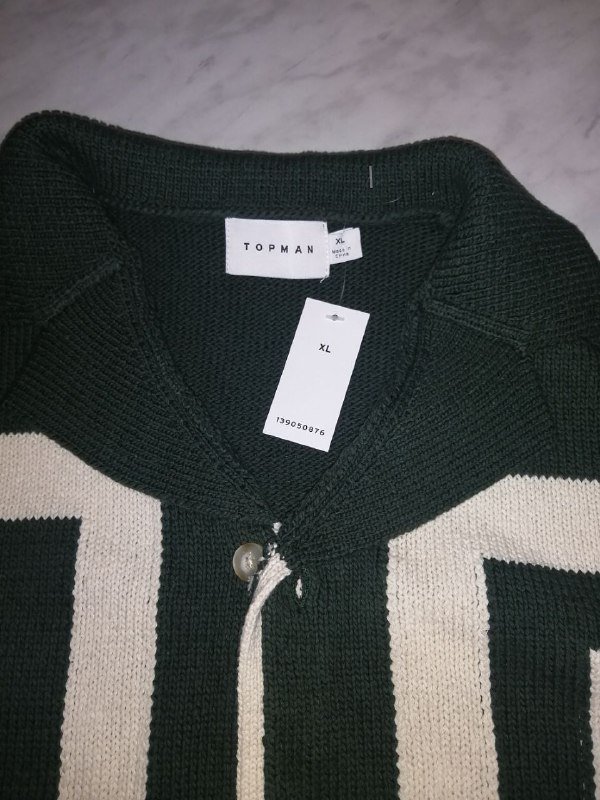 Мужской хлопковый кардиган TOPMAN XL 6