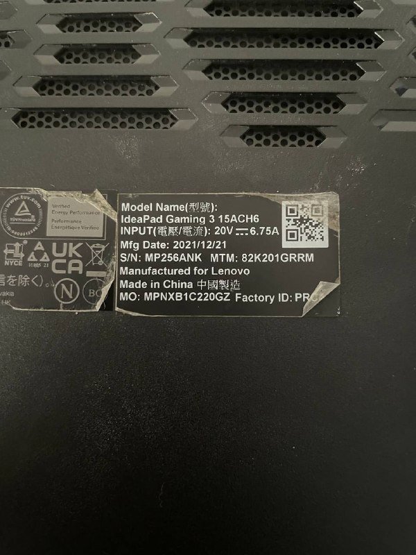 Ноутбук Lenovo IdeaPad Gaming 3 4