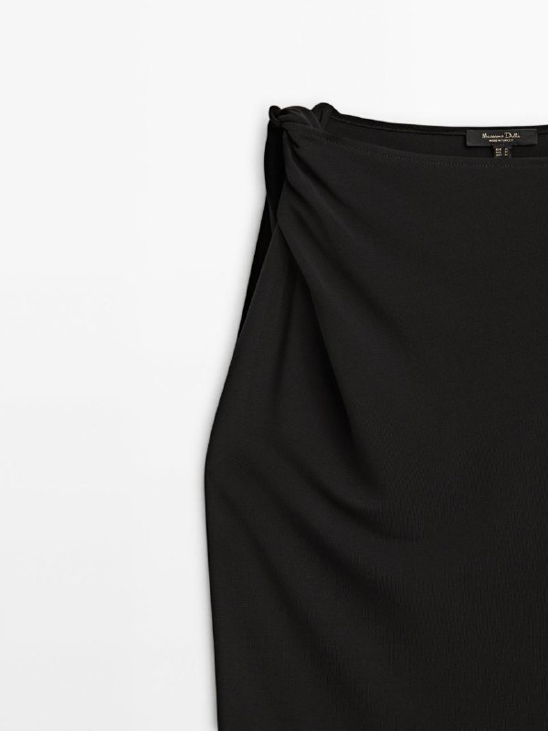 Черное платье Massimo Dutti 8