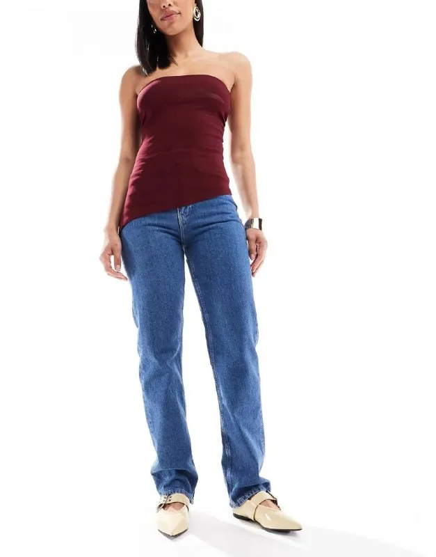 Джинсы Calvin Klein High Rise Straight 1