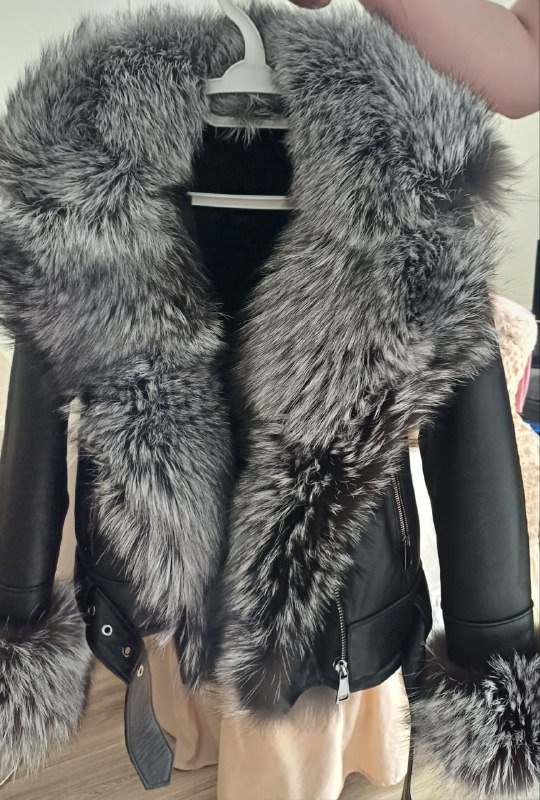 Натуральная дублёнка размер М