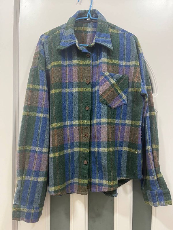 Женская рубашка байковая размер 48-50