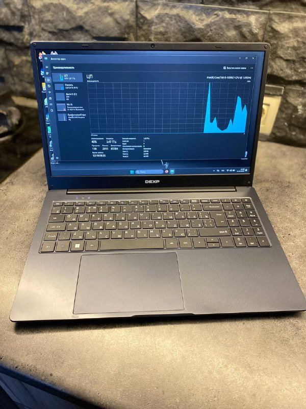 Ноутбук DEXP i5-10gen 8GB 256GB SSD Intel UHD 4