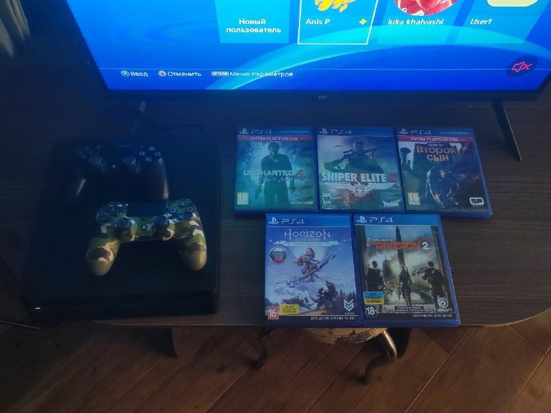 Гантели 30кг, гантели 20кг, Playstation 4 slim 1tb 4