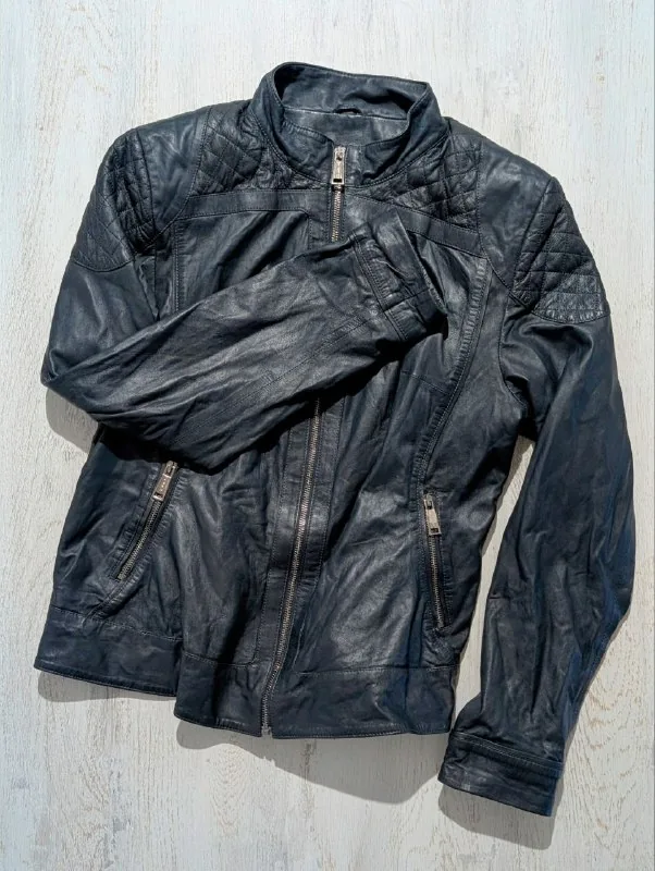 Women's genuine leather jacket 1