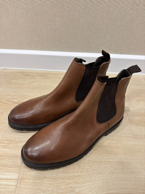 Мужские ботинки из натуральной кожи размер 44