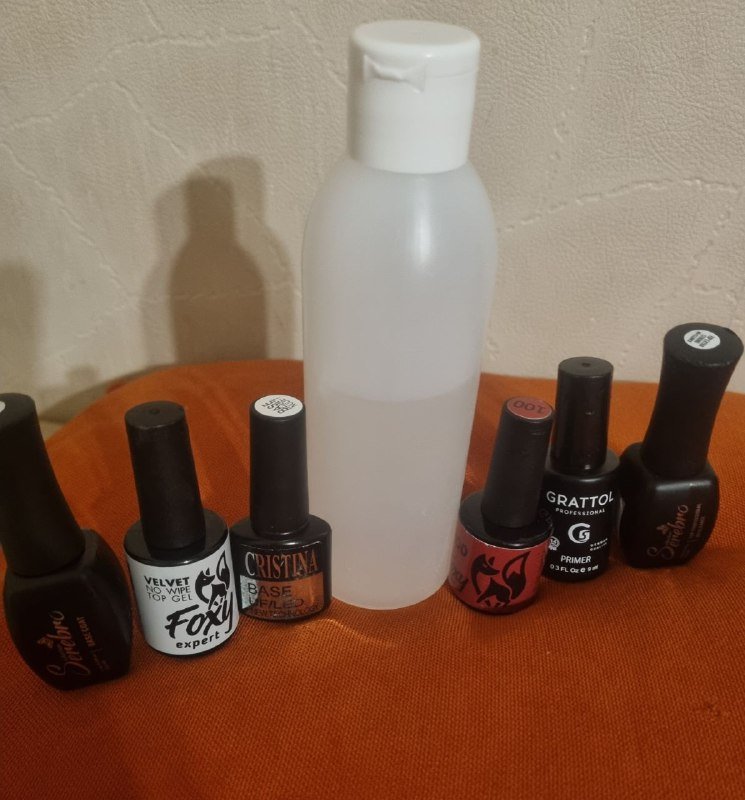 UV/LED лампа для маникюра, машинка, фрезы, лаки, база, топ 6