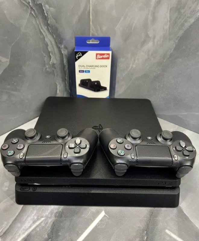 Sony PS4 Slim с двумя джойстиками 6