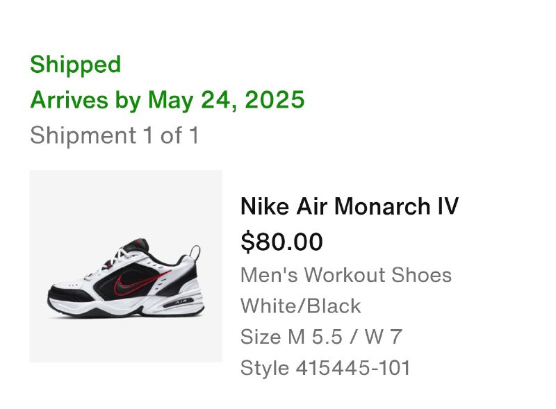 Nike Air Monarch IV unisex sneakers