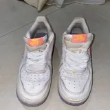 Женские Nike кроссовки, белые, бежевые 8