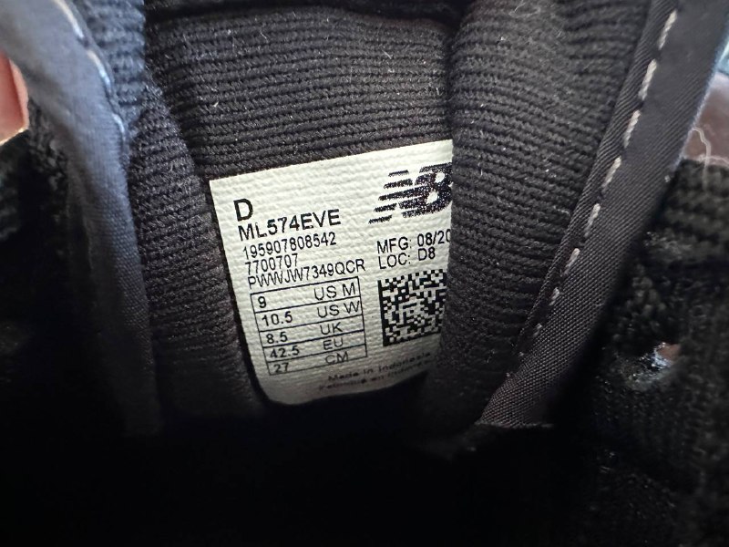 New Balance 574 мужские кроссовки размер 9US 3