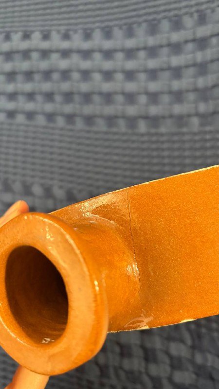 Ваза для сухоцветов керамическая ручной работы 4