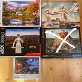 Пазлы, книги, клей для пазлов 2