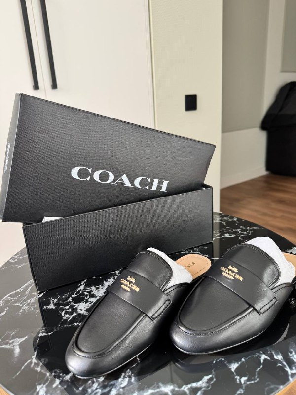 Кожаные туфли Coach размер 36