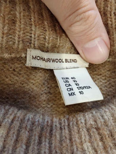 Женский свитер с мохером 2