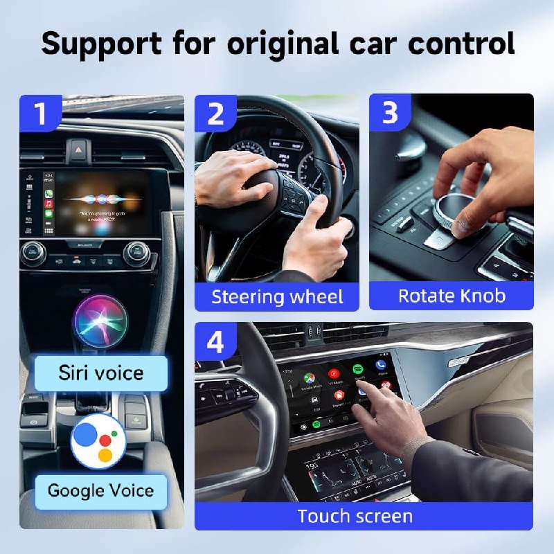 Беспроводной CarPlay Android Auto Carlinkit 5.0 3