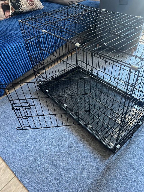 Клетка для собак металлическая