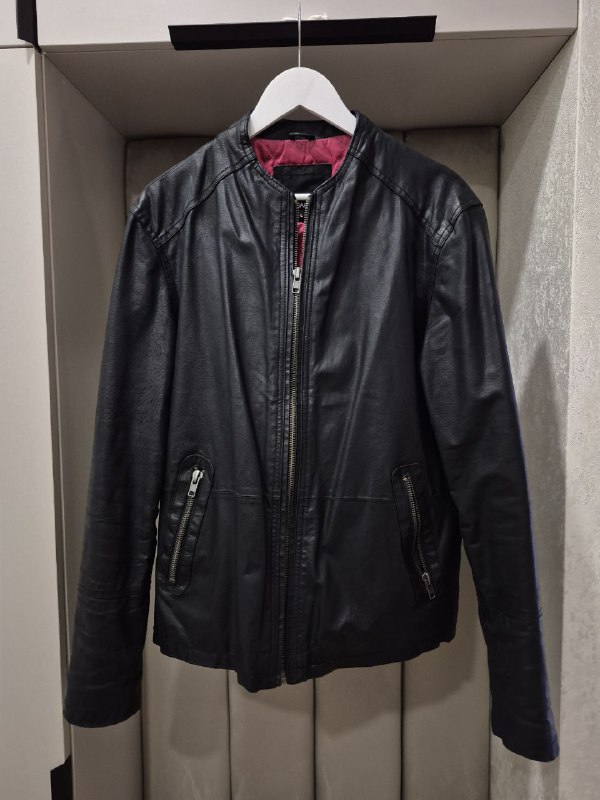 Бомбер из экокожи BURTON London, куртка barney's originals, байкерская куртка Gipsy, пальто project force 3