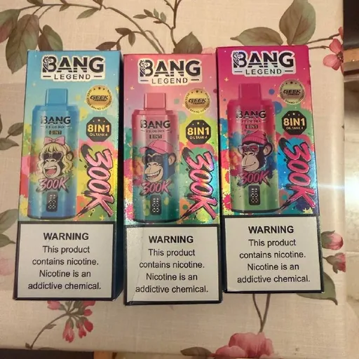 Электронные сигареты Bang 300K, 8 вкусов
