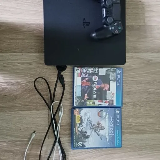 PS4 Slim, DualShock 4, Horizon Zero Dawn, FIFA 21