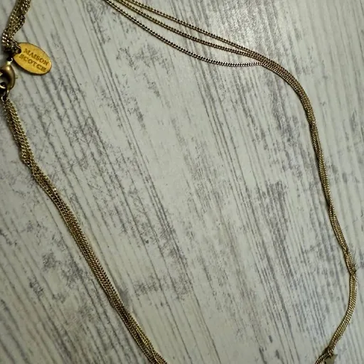 Винтажная цепочка с подвеской-звездочкой Maison Scotch