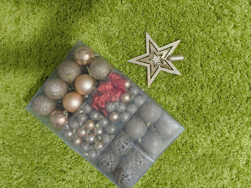 Игрушки на ёлку 92 шт, звезда 2