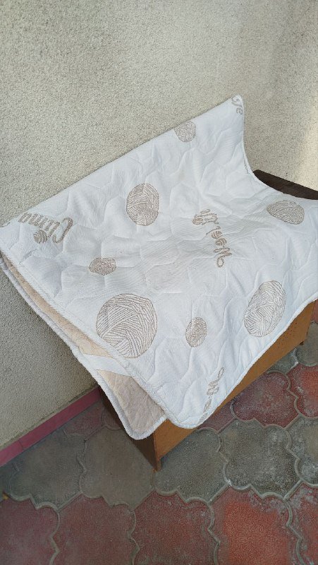 Беспружинный матрас с наматрасником 160х80 2