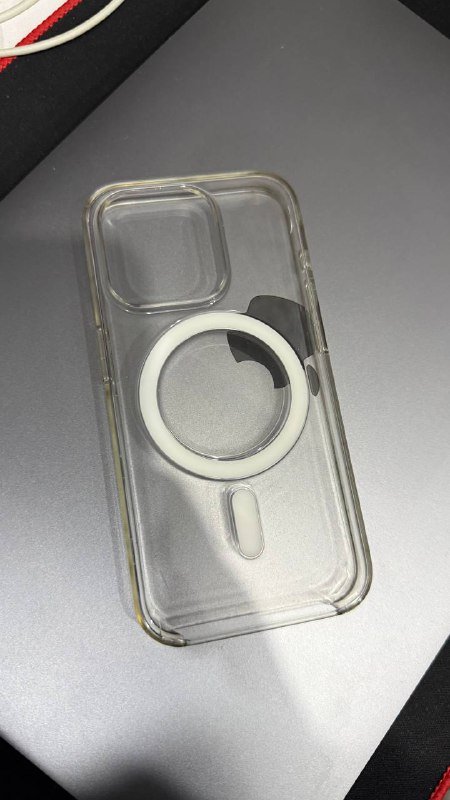 Чехол Apple Magsafe Clear case для iPhone 15 Pro
