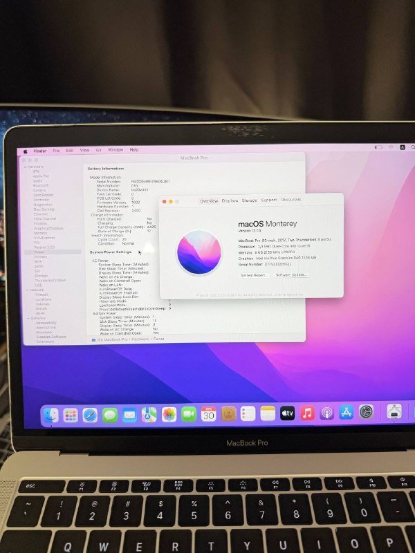 MacBook Pro 2017 Intel i5 3