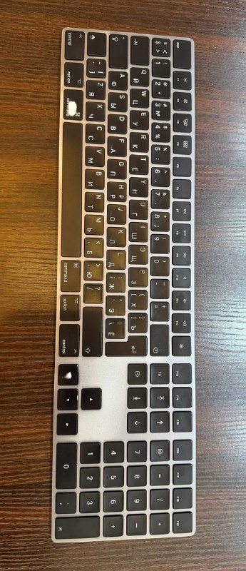 magic keyboard with numeric keypad, magic trackpad 2